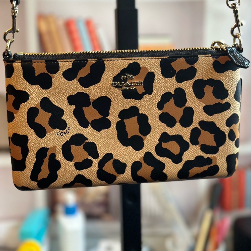 Coach Leopard print handbag
